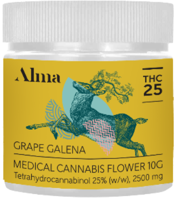 community photo of Alma THC25 Grape Galena Flower 10g