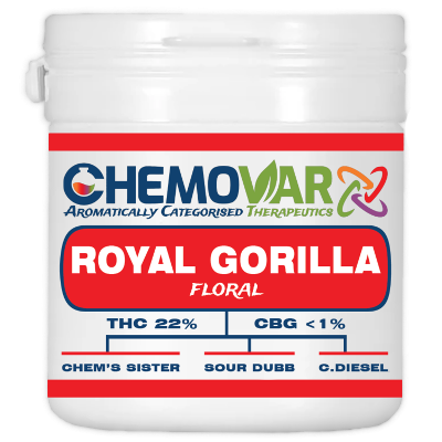 community photo of Chemovar Royal Gorilla 22% Flower 10g